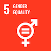 SDG Goal 5 icon: "Gender Equality"